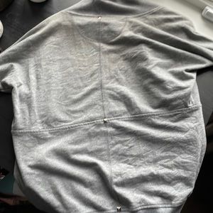 Grey studded cardigan